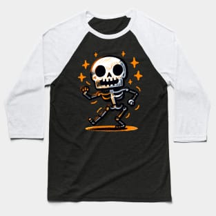 Happy little skeleton Baseball T-Shirt